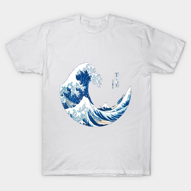 Tribute to Hokusai T-Shirt by Hello Melho